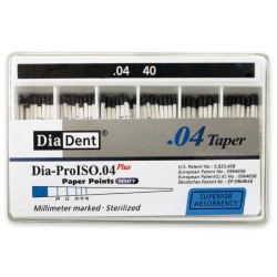 DiaDent Papírové Čepy MMPP 04Taper ISO40 100ks