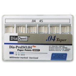 DiaDent Papírové Čepy MMPP 04Taper ISO45 100ks