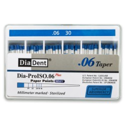DiaDent Papírové Čepy MMPP 06Taper ISO30 100ks
