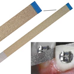 edenta Diamantové Pásky Modrá Standard (2,5/16/0,13mm) 10ks