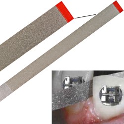 edenta Diamantové Pásky Červená (30µ/2,5mm) 10ks