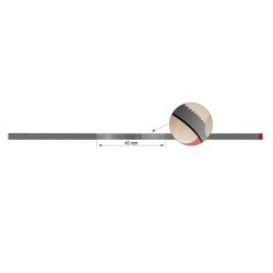 edenta Diamantové Pásky Červená (30µ/3,75/0,1mm) 10ks