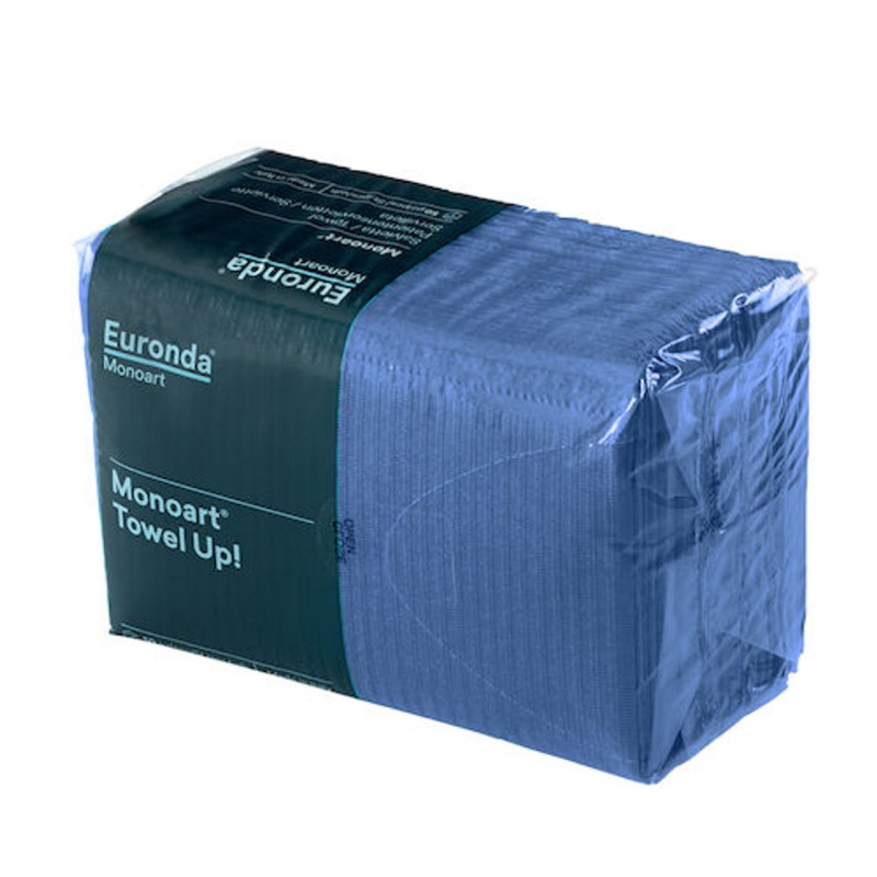 EURONDA Monoart® Roušky Towel-UP 33x45cm Tmavě Modrá 500ks