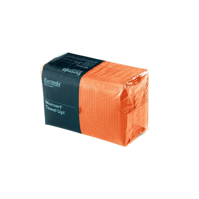 EURONDA Monoart® Roušky Towel-UP 33x45cm Oranžová 500ks