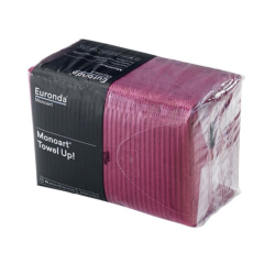 EURONDA Monoart® Roušky Towel-UP 33x45cm Vínová 500ks