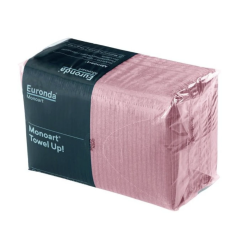 EURONDA Monoart® Roušky Towel-UP 33x45cm Růžová 500ks