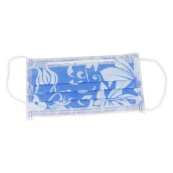 EURONDA Monoart® Ústenky na Gumičku Floral Modrá 50ks