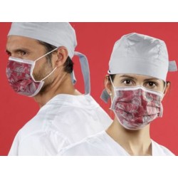 EURONDA Monoart® Ústenky na Gumičku Floral Vínová 50ks