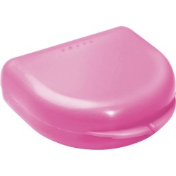 OMNIDENT Box Na Rovnátka Pro Dospělé 25 x 77 x 77mm Růžová 1ks