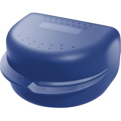 OMNIDENT Box Na Rovnátka Pro Dospělé 75 x 65 x 45mm Tmavě Modrá 1ks
