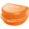 OMNIDENT Box Na Rovnátka Pro Dospělé 75 x 65 x 45mm Oranžová 1ks