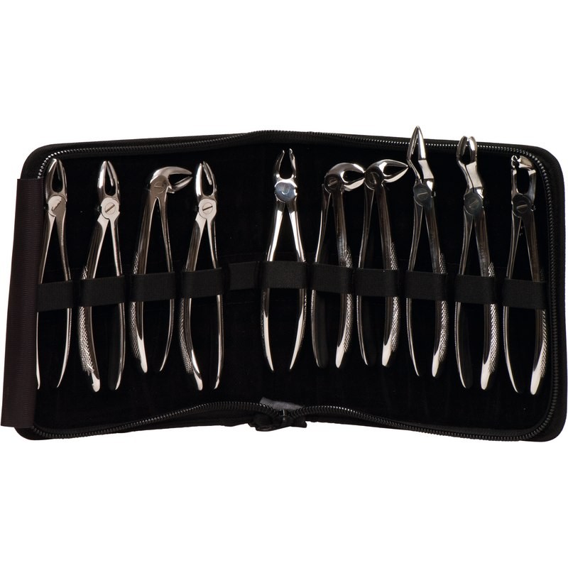 OMNIDENT Extrakční Kleště Sada (10ks)1ks