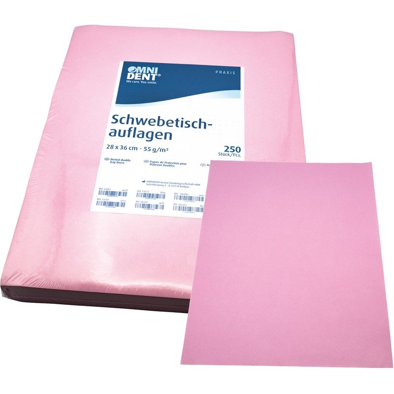 OMNIDENT Filtrační Papír Růžový 28x36cm 250ks