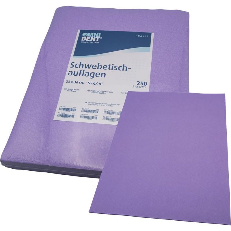 OMNIDENT Filtrační Papír Fialový 28x36cm 250ks