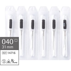 OMNIDENT K-Feilen 31mm ISO 040 6ks