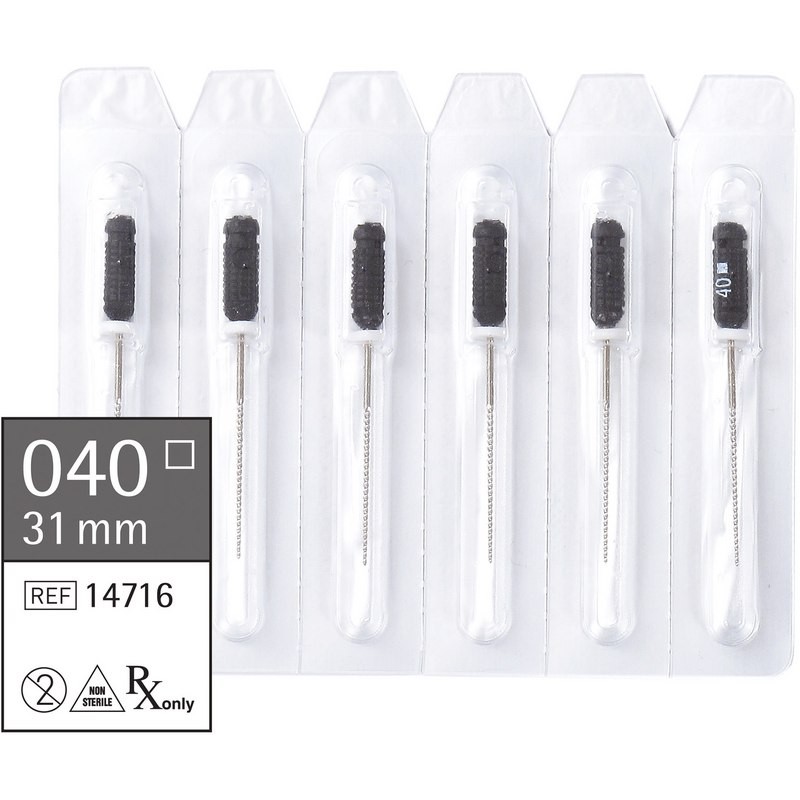 OMNIDENT K-Feilen 31mm ISO 040 6ks