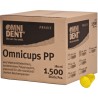OMNIDENT Omnicups PP Kelímky 180ml Žlutá 1500ks