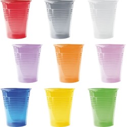 OMNIDENT Omnicups PP Kelímky 180ml Sortiment Barev 1500ks