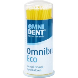 OMNIDENT Omnibrush Eco Žlutá 100ks
