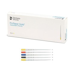 Dentsply Sirona ProTaper Gold Papírové čepy F5 180ks