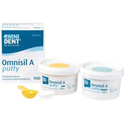 OMNIDENT Omnisil A Putty Shore-A 60 (450ml basic + 450ml Katalyzator) 900ml 1bal
