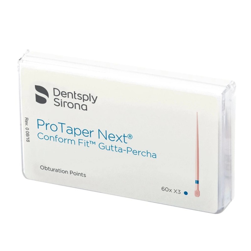 Dentsply Sirona ProTaper Next Gutaperčové Čepy Conform Fit X3 60ks
