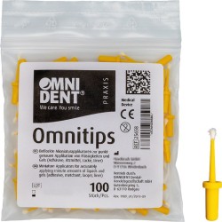 OMNIDENT OmniTips Žlutá 100ks