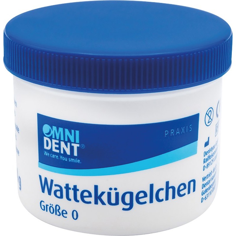 OMNIDENT Vatové Kuličky S0 Ø4,8mm 4g 1bal