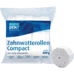 OMNIDENT Vatové Válečky Compact S3 Ø12mm 300g