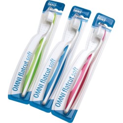OMNIDENT Omni Flatcut Soft Zubní Kartáček 1ks