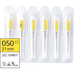 smartdent Smart K-Feilen 21mm ISO 050 6ks