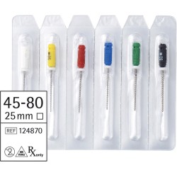 smartdent Smart K-Feilen 25mm ISO 45-80 6ks