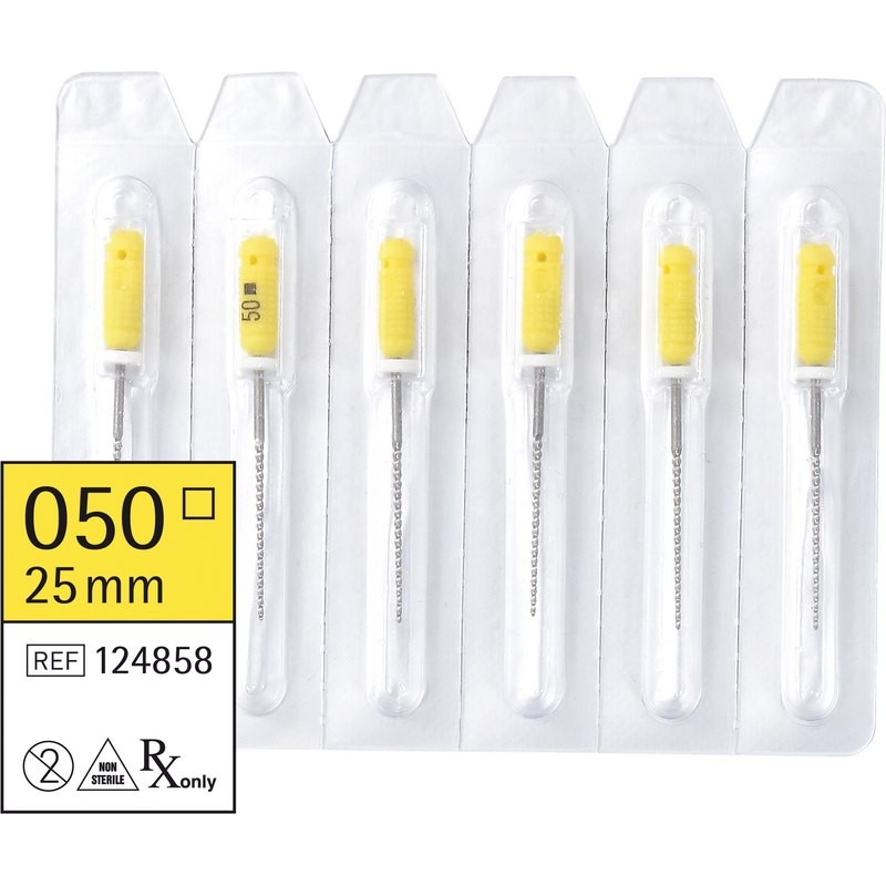 smartdent Smart K-Feilen 25mm ISO 050 6ks