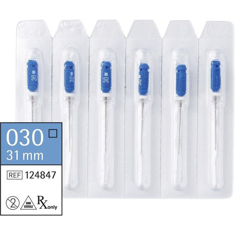 smartdent Smart K-Feilen 31mm ISO 030 6ks