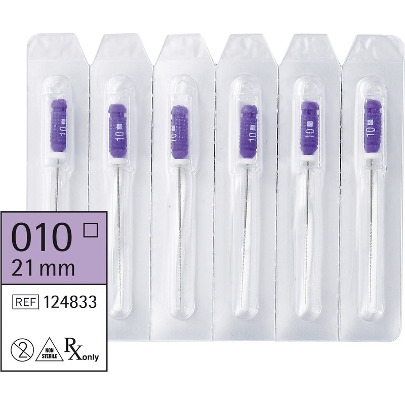 smartdent Smart K-Feilen 21mm ISO 010 6ks