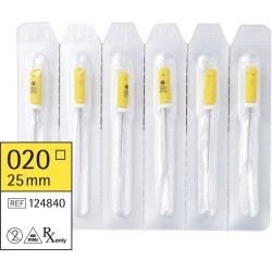 smartdent Smart K-Feilen 25mm ISO 020 6ks