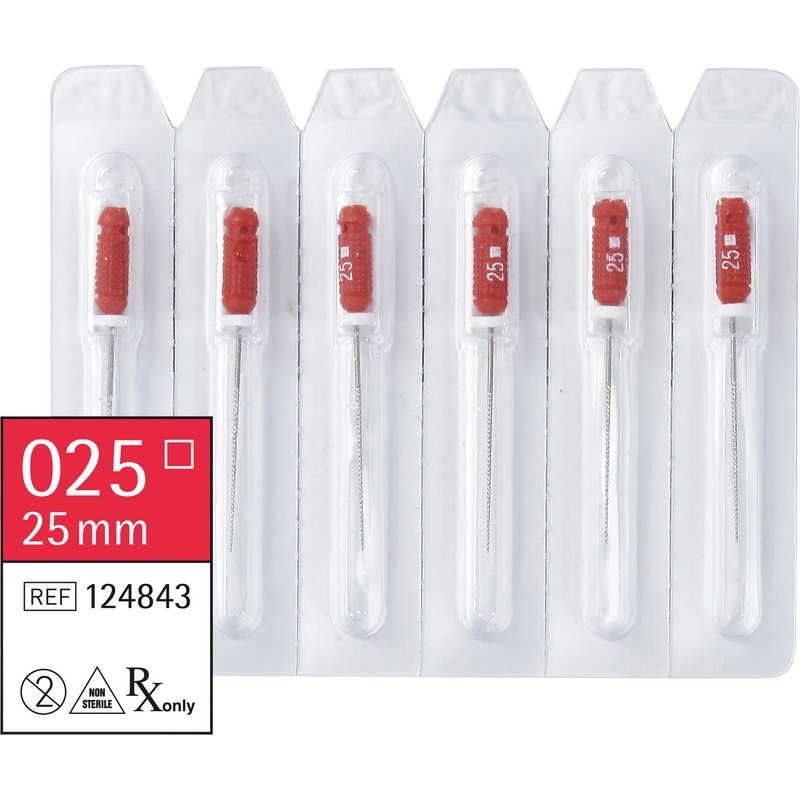 smartdent Smart K-Feilen 25mm ISO 025 6ks