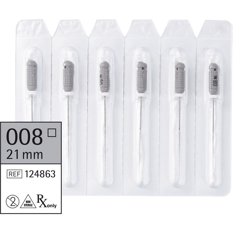 smartdent Smart K-Feilen 21mm ISO 008 6ks