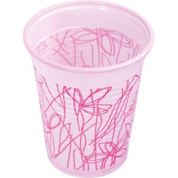 smartdent Kelímky Plastové 180ml Květinově Růžová 1500ks
