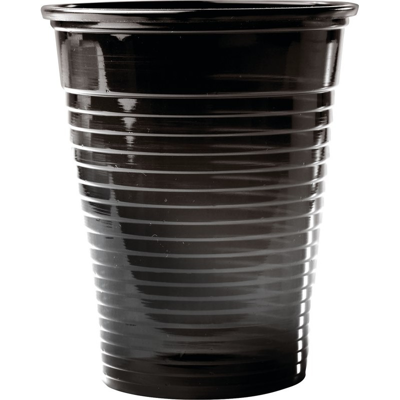 smartdent Kelímky Plastové 180ml Černá 3000ks