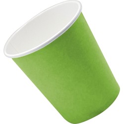 smartdent Kelímky Papírové 180ml Vnitřní Potah z PE Zelená 1000ks