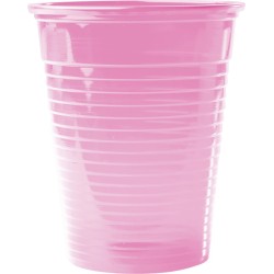 smartdent Kelímky Plastové 180ml Růžová 3000ks