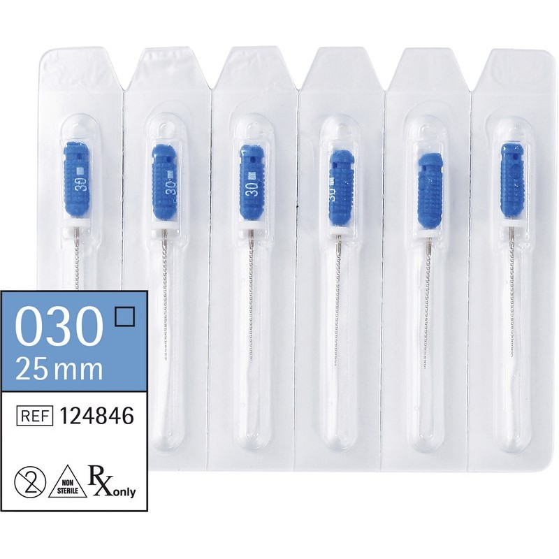 smartdent Smart K-Feilen 25mm ISO 030 6ks