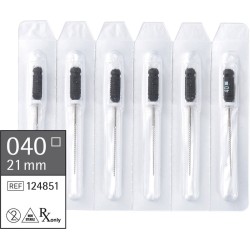 smartdent Smart K-Feilen 21mm ISO 040 6ks