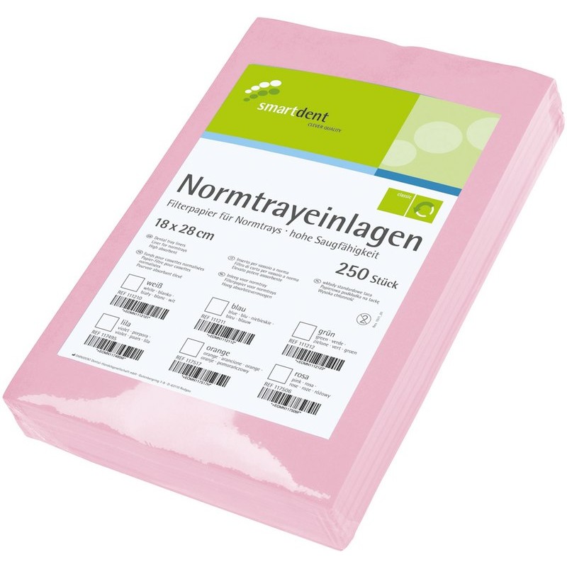 smartdent Filtrační Papír 18x28cm Růžová 250ks
