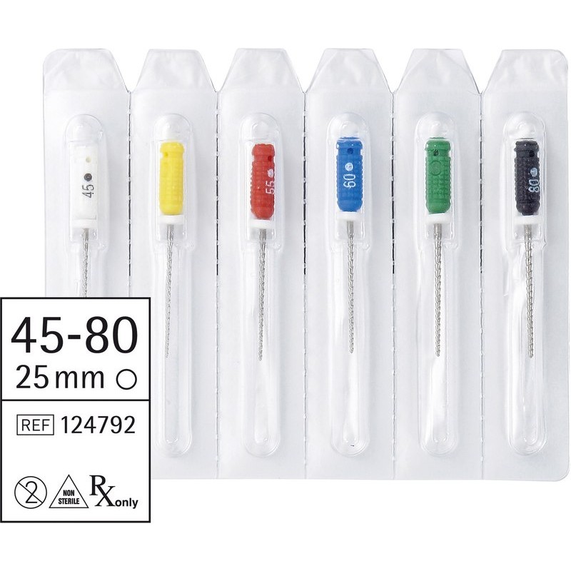 smartdent  Hedstroemfeilen 25mm ISO 045-080 6ks