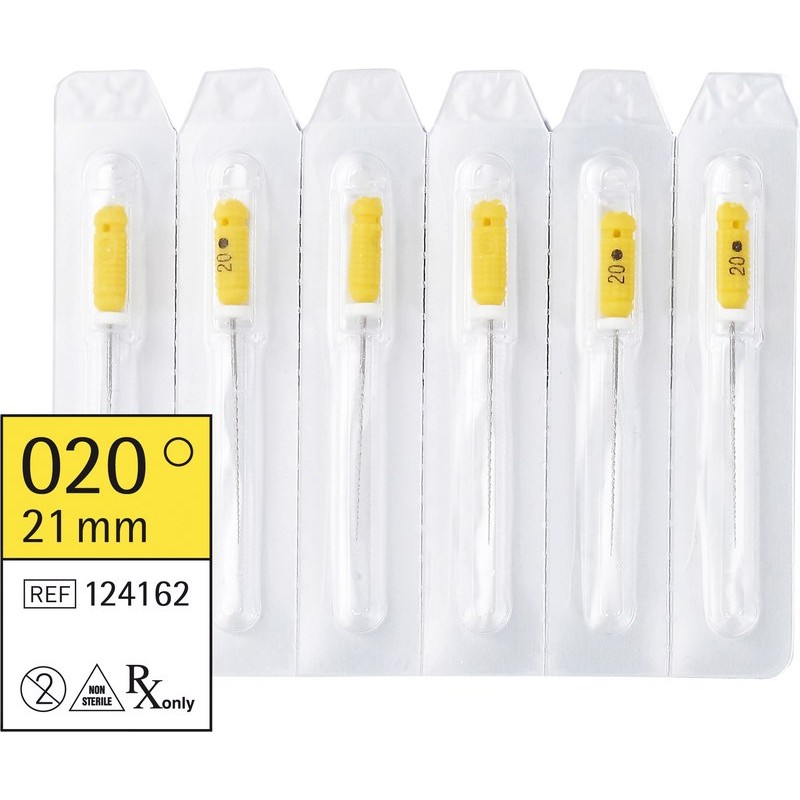 smartdent Hedstroemfeilen 21mm ISO 020 6ks