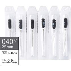 smartdent Hedstroemfeilen 25mm ISO 040 6ks