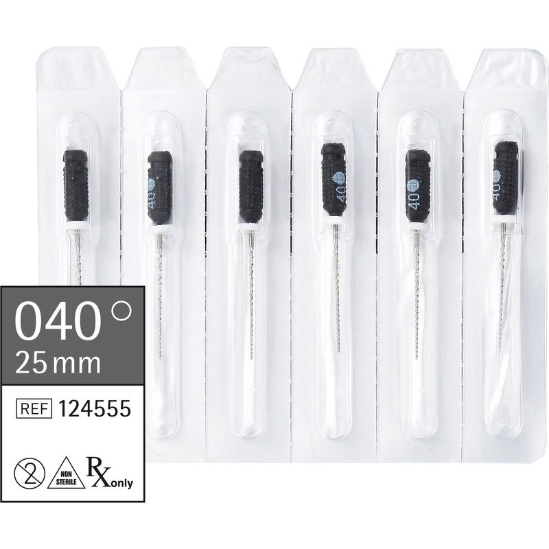 smartdent Hedstroemfeilen 25mm ISO 040 6ks