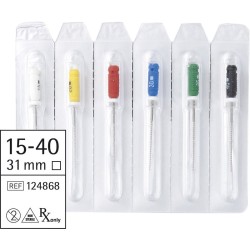 smartdent Smart K-Feilen 31mm ISO 015-040 6ks